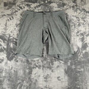 Fox Racing Shorts Mens 34x8 Performance Hybrid Casual Heathered Gray